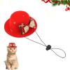 Christmas Hat with Bow view 1