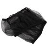 Bird Cage Seed Catcher Cover, Nylon Mesh, 4 Colors, Elastic Design, Pet Cage Cover (Black) view 2