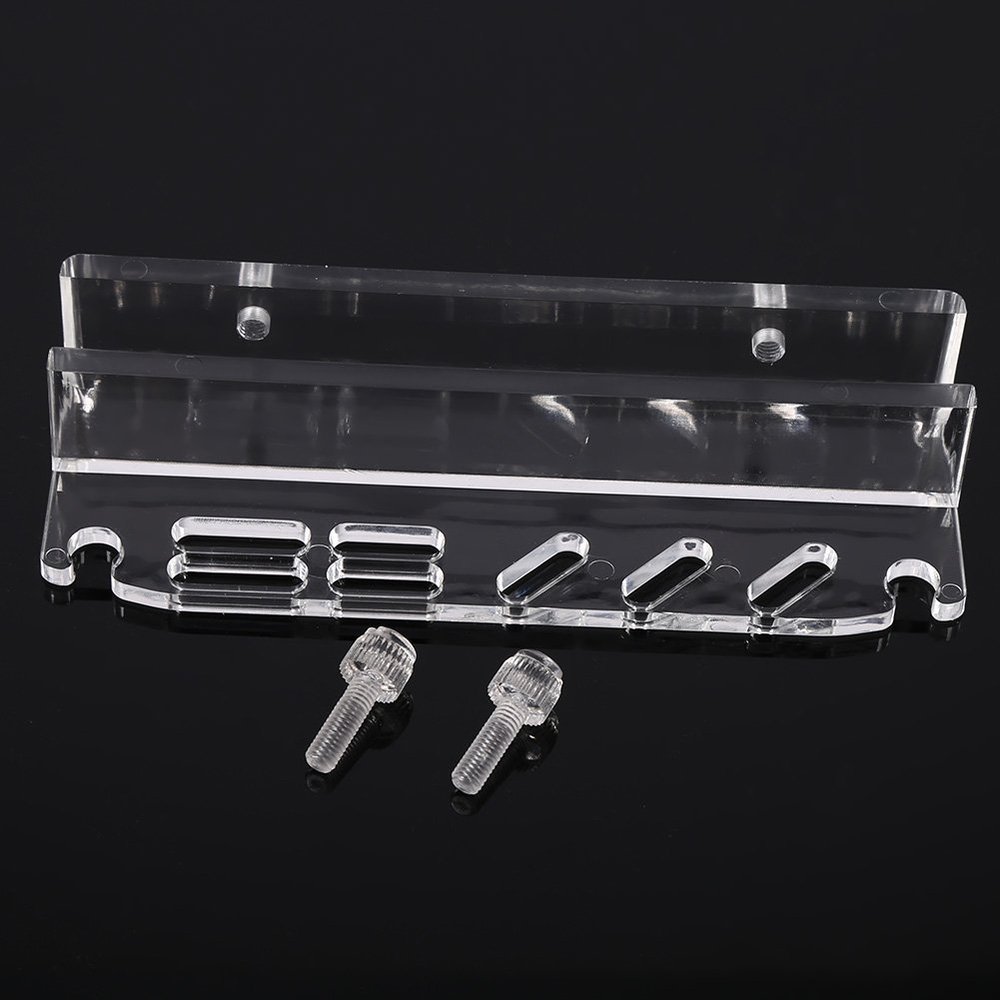 Transparent Acrylic Aquarium Tool Holder for Plant Maintenance