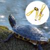 Turtle Harness Leash, PU Leather, Adjustable, Multicolor view 3
