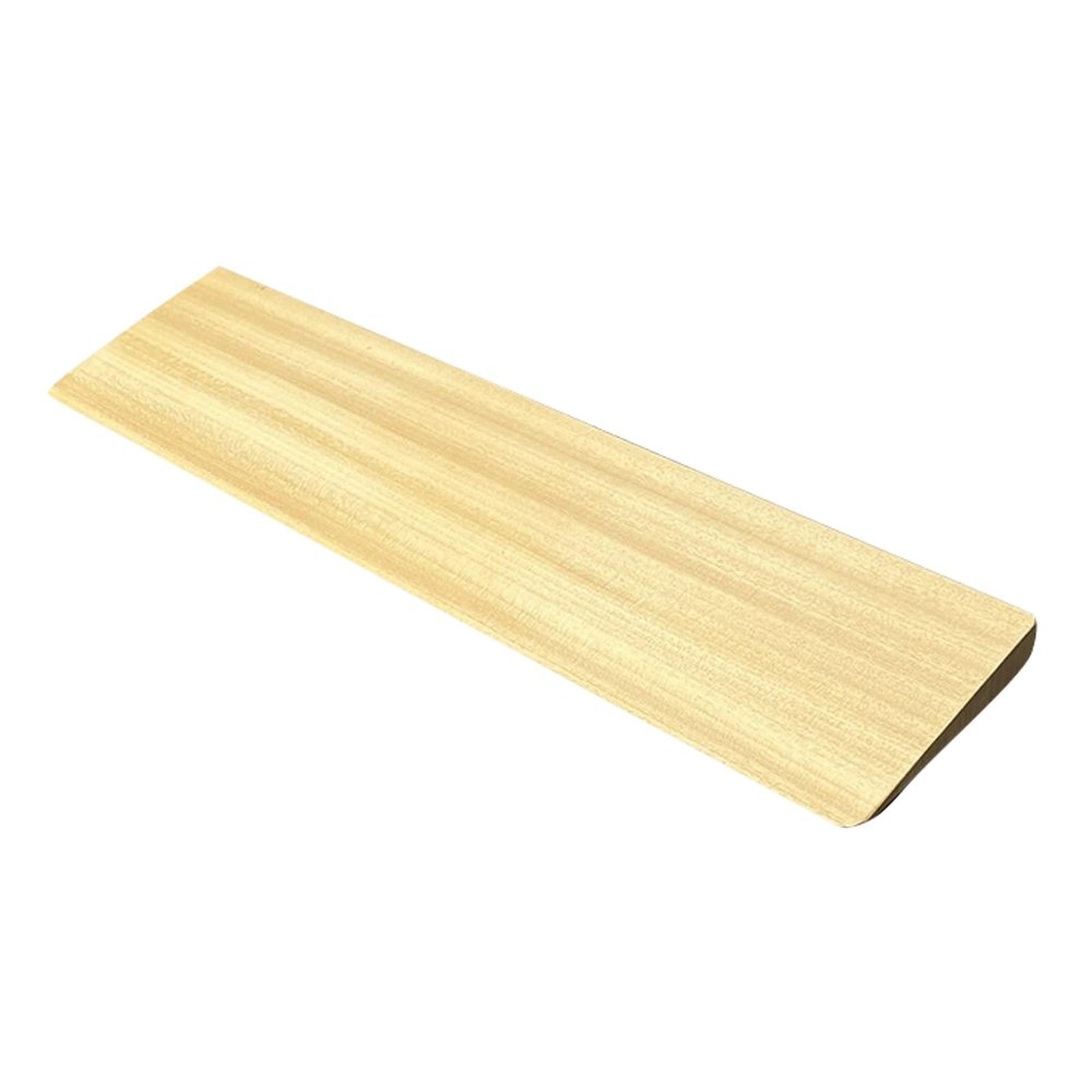 YZWZZXC Wooden Door Threshold Ramp, 12° Slope, 60 x 8 x 1.5 cm