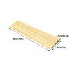 YZWZZXC Wooden Door Threshold Ramp, 12° Slope, 60 x 8 x 1.5 cm view 2