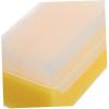 2-Pack Yellow Sensory Baby Brushes, Plastic and Sponge view 3