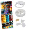 Round Plastic Replacement Wheel Set for 1 Gumball Machine view 4