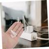 Transparent Outlet Plug Covers, 100 Pieces, White Plastic view 4