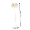 Alipis 6-Pack Aromatherapy Diffuser Replacement Sticks with Realistic Flower Design view 2