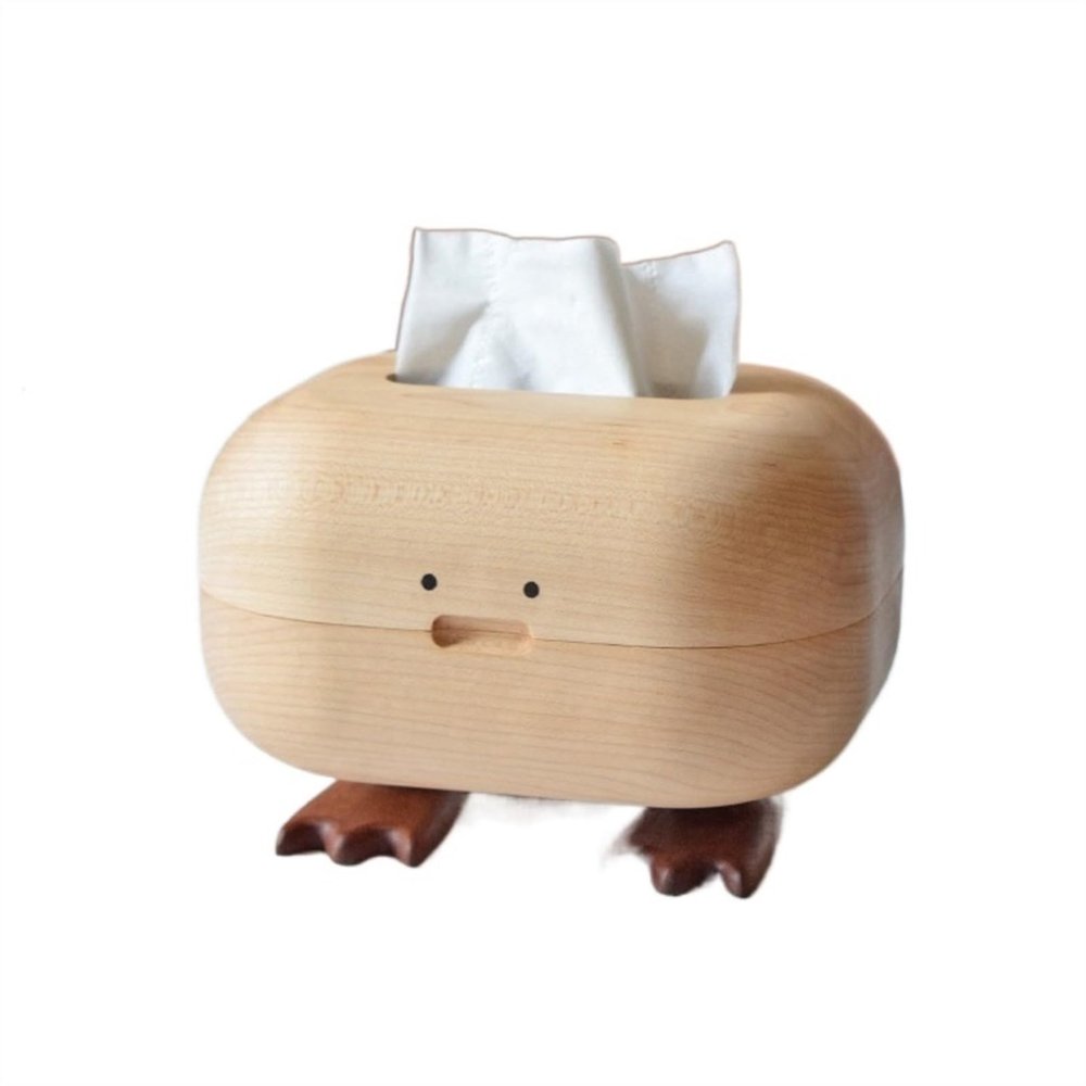 Bigfoot Duck Tissue Box Holder