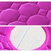 Mswborml B, T 80 x 190 cm Soft Mattress Pad with Square, Round or Trapezoidal Head, Non-Slip Massage Table Cover with Corner Straps and Facial Breathing Hole view 4