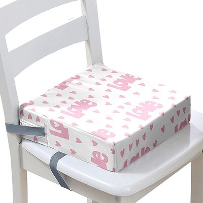 Surwin Non-Slip Booster Seat Cushion for Children, White, 32 x 32 x 8 cm