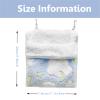 Weow&woof 2-Piece Small Pet Hammock and Sleeping Pouch, Blue-Green view 2