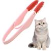 Dog Eye Comb | Silicone Brush Head with Non-Slip Grip view 1