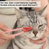 Dog Eye Comb | Silicone Brush Head with Non-Slip Grip view 2