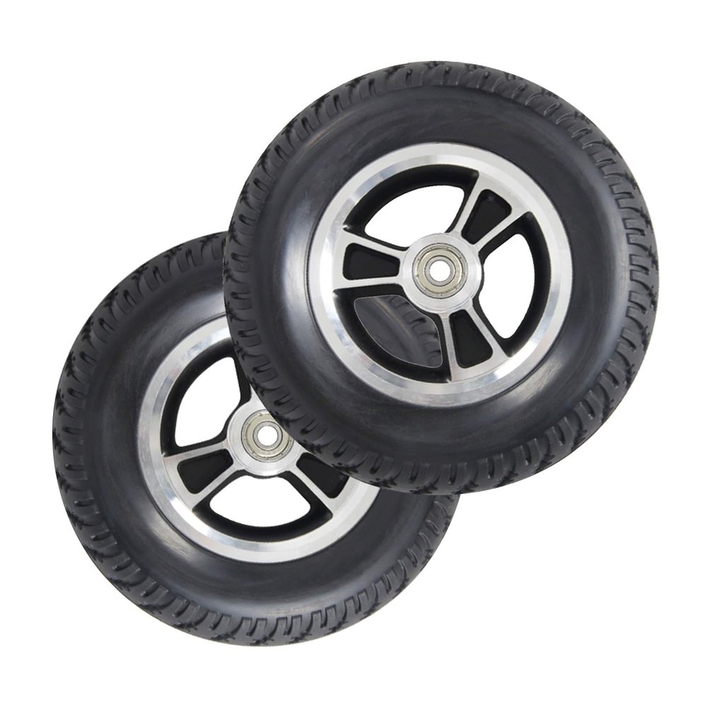 2-Pack Front Replacement Caster Wheels for Wheelchairs