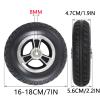 2-Pack Front Replacement Caster Wheels for Wheelchairs view 2
