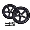 6/7/8-Inch Wheelchair Front Caster Wheels with 5/16-Inch Bearings view 1