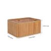 BUGUUYO Seagrass Storage Baskets, Set of 3, Handmade, Stackable view 2