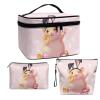 Dolyues Cartoon Easter Bunny Makeup Bag Set, Large-Capacity Travel Cosmetic Bags for Women and Girls view 2
