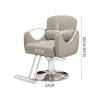 Modern Hairdressing Chair, Rotating Hydraulic Chair for Home Use view 2