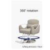 Modern Hairdressing Chair, Rotating Hydraulic Chair for Home Use view 3