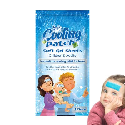 Refreshing Fever Cooling Patches, 5 Sheets