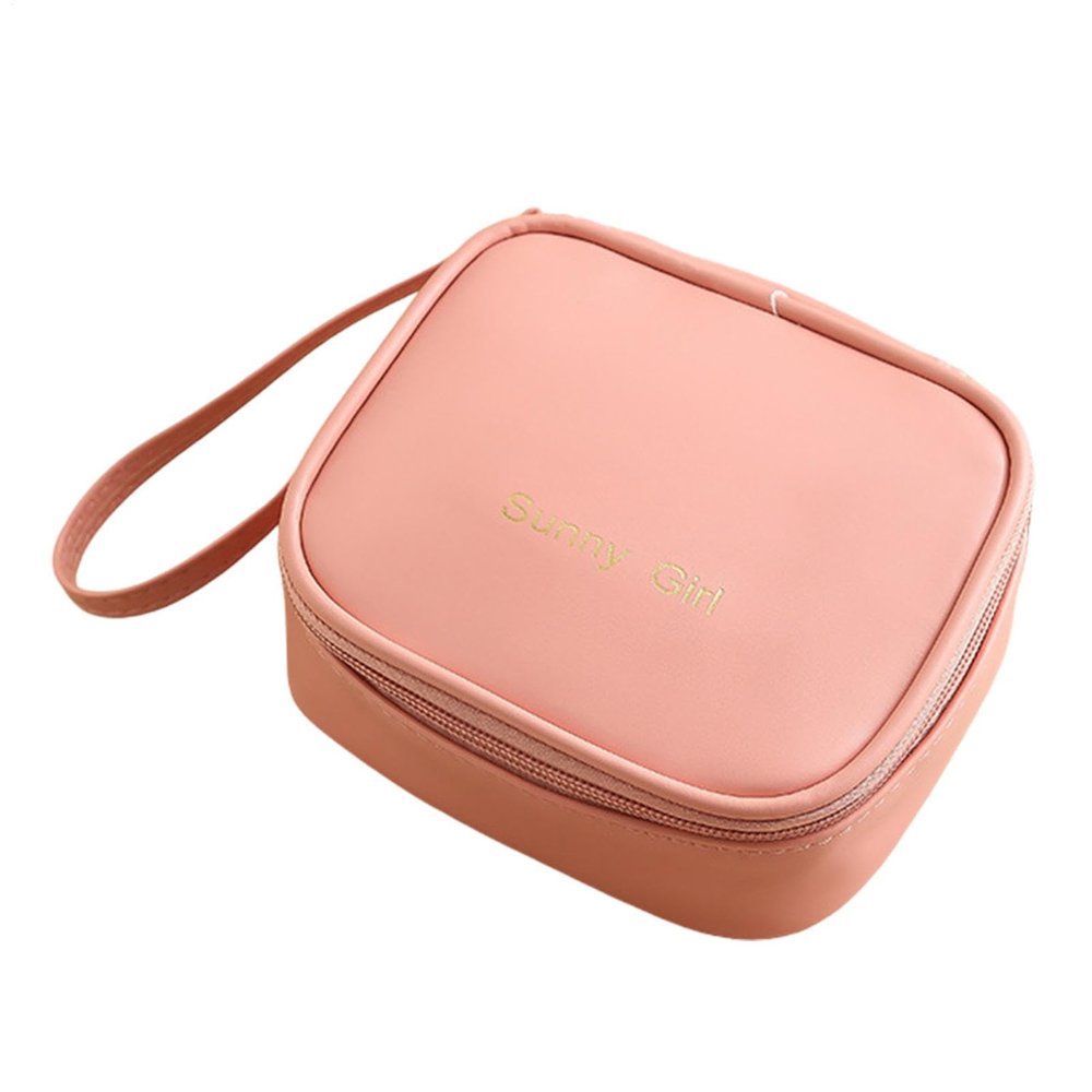 Waterproof PU Leather Period Product Storage Bag