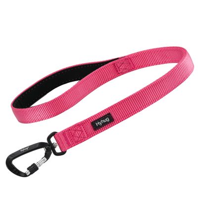 Hyhug Traffic Short Leash, Durable Nylon with Soft Padded Neoprene-Lined Handle for Medium, Large, and Giant Dogs