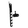 Carbon Steel Window Restrictor, Black, 1 Set, Child Safety view 1