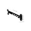 Carbon Steel Window Restrictor, Black, 1 Set, Child Safety view 2