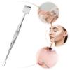 Double-Sided Stainless Steel Blackhead Scraper, Silver view 3