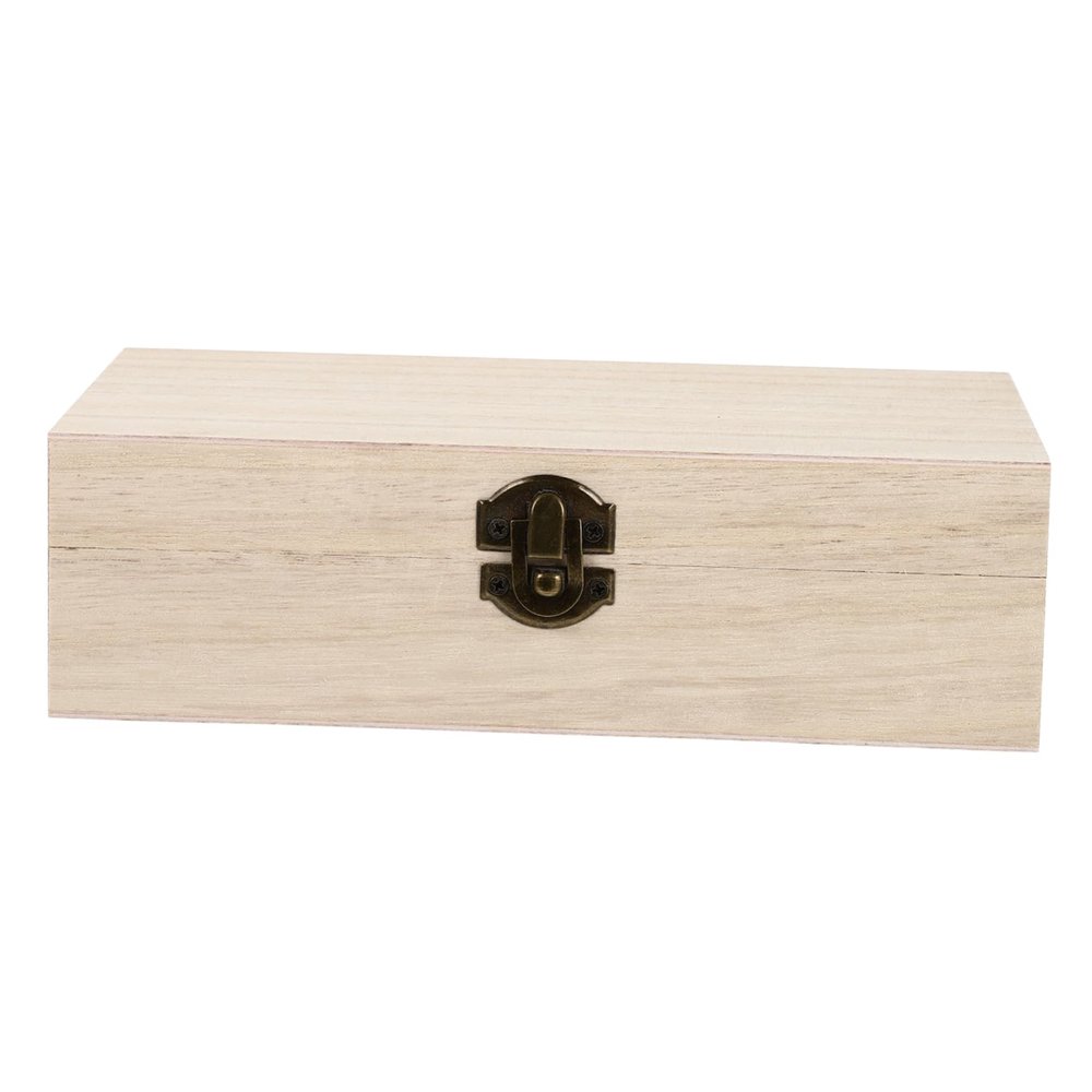 IWOWHERO Essential Oil Storage Box, 36 Compartments, 1–3 ml, Dark Brown Wooden Case