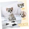 Happyyami Cat Toy with Plush Football Disc view 4