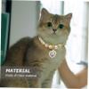 Happyyami Pet Beaded Necklace for Cats and Dogs view 4
