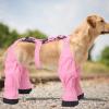 Dog Boots with Suspenders, Adjustable Paw Protectors view 4