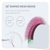 ANNAFRIS 3D W Colored Eyelash Extensions (3D + Pink, 0.07 C, 8–12 mm) view 3