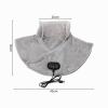 Skeadex Heated Neck and Shoulder Pad, USB Electric Neck Warmer, 3 Heat Settings, Overheat Protection, Gray view 2