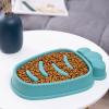 FANSWAN Slow Feed Dog Bowl - Carrot Shape view 3