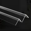 Raouoae Transparent Corner Protector for Walls and Countertops, 3-Pack, 80/100/120/150 cm, Plastic Edge Strip (L: 120 cm, W: 4 cm) view 1