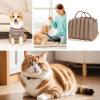 Travel Tote Carrier Bag for Cats and Small to Medium Pets view 4