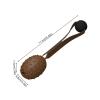 Interactive Coffee Bean Dog Feeder Ball and Tug Toy view 2
