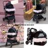 RUYICZB Detachable Pet Stroller with Carrier Bag view 2