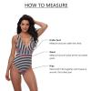 Women's Red Open-Crotch Bodystocking Lingerie Set view 3