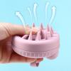 Scalp Shampoo Brush, Soft Silicone Bristles, Wet and Dry Use view 3