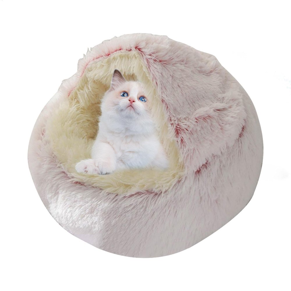Tioheam Cat Cave Bed | Universal Calming Dog Bed