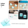 Transparent ABS Dog Potty Training Pad Holders, 6-Pack view 3