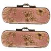 COLLBATH 2-Piece Lipstick Holder with Mirror, Vintage Makeup Case view 1