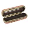COLLBATH 2-Piece Lipstick Holder with Mirror, Vintage Makeup Case view 4