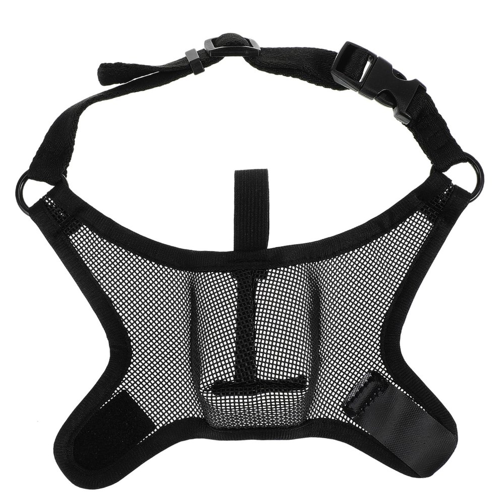Happyyami Adjustable Dog Muzzle for Small and Medium Dogs
