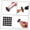100 Black Carborundum Manicure Grinding Discs view 3