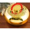 Copper Hot Water Bottle with Cover view 3