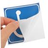 Cabilock 10-Pack Blue Disabled Parking Sign Stickers, Waterproof Self-Adhesive PVC, 3-Inch view 4